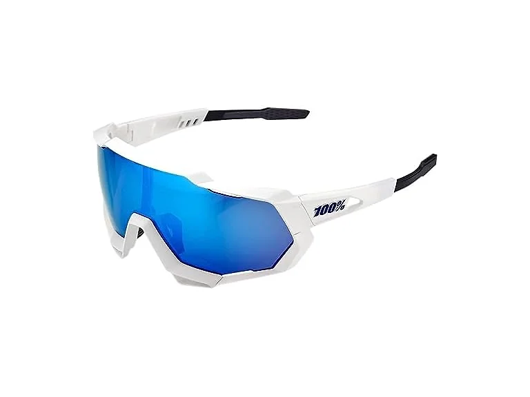 100% Speedtrap - Mat Wht- Hiper Bl Multi
