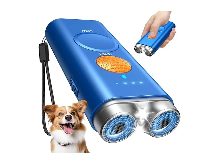 Dog Bark Deterrent Device, 3-in-1 Ultrasonic