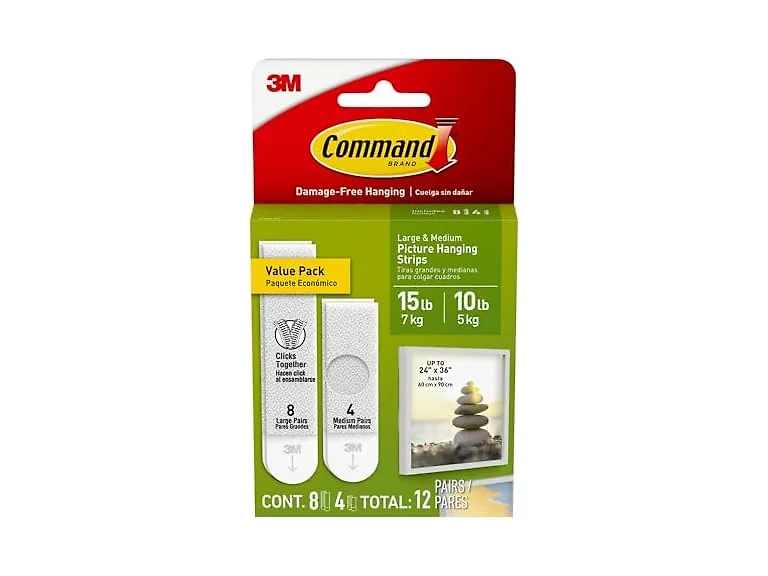 Command 15 & 10 lb Assorted Picture Hanging