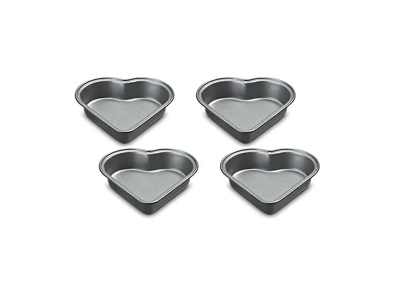 Cuisinart 4pc Mini Heart Pan Set