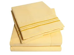 Classic Solid Microfiber Sheet Set