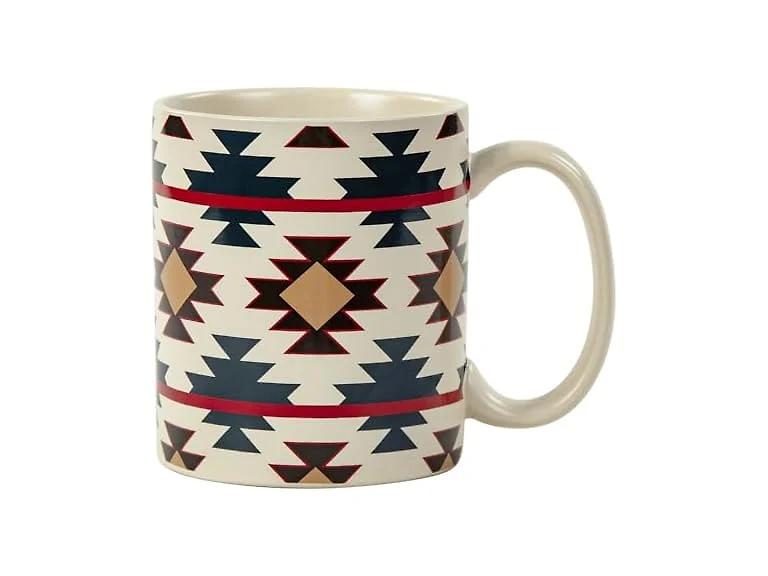 Paseo Road Tasha Polizzi Mariella Coffee Mug Set of 4 Tribal