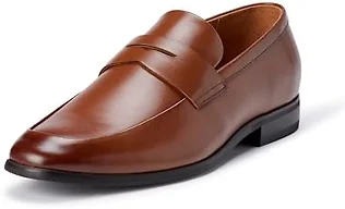 Amazon Essentials Men's Square Apron Toe Penny Loafer