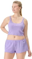 florence by mills Women's Cozy Crush Pointelle Easy SleepTank Top, Millie Lavender, XX-Large