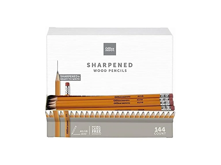 Office Depot® Brand Gravity Feed Woodcase Pre-Sharpened Pencils