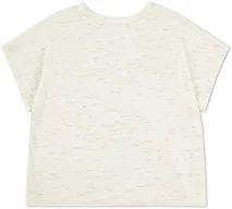 Hurley Girls Soft Knit Basic T-Shirt, Pale Ivory, Medium