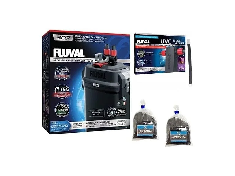 Fluval 307 Canister Filter w/Fluval UVC