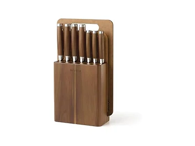 Hampton Forge Woodlyn 10-Piece Kitchen Knife Set 