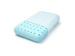 HIMOON Cooling Memory Foam Pillow, Bed Pillow for Sleeping, Queen Size, Breathable Memory Foam, Premium Support with Washable Cover for Back, Side and Stomach Sleepers (1 Pack)