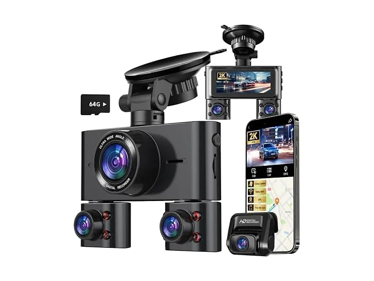 HUPEJOS Dash Cam 360°