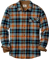 Legendary Whitetails Mens Flannel Long Sleeve Button Down 100% Cotton Shirt