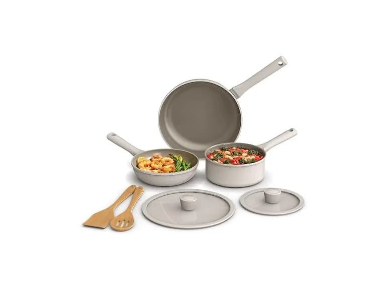BELLA 7-Piece Cookware Evergood Nonstick Set