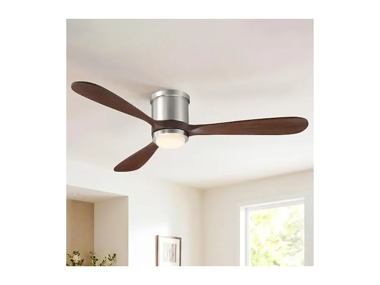 Parrot Uncle 52 Inch Solid Wood Ceiling Fan