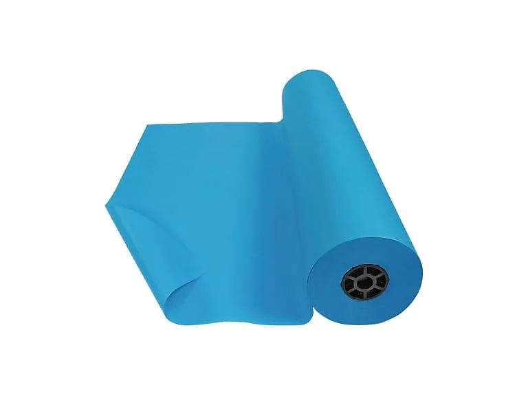 Colorations DSBB Bright Blue Dual Surface Paper Roll 36" x 1000' (1 Roll)