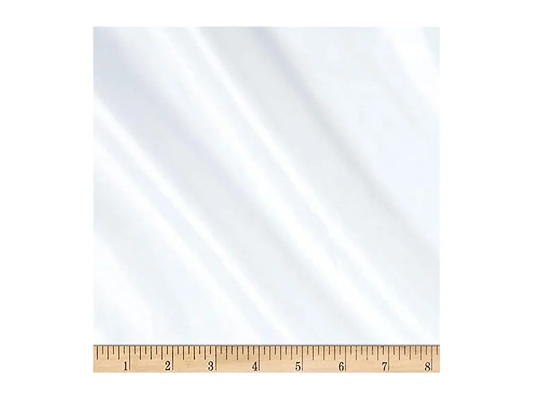 Ben Textiles Polyester Lining White, Fabric by the Yard