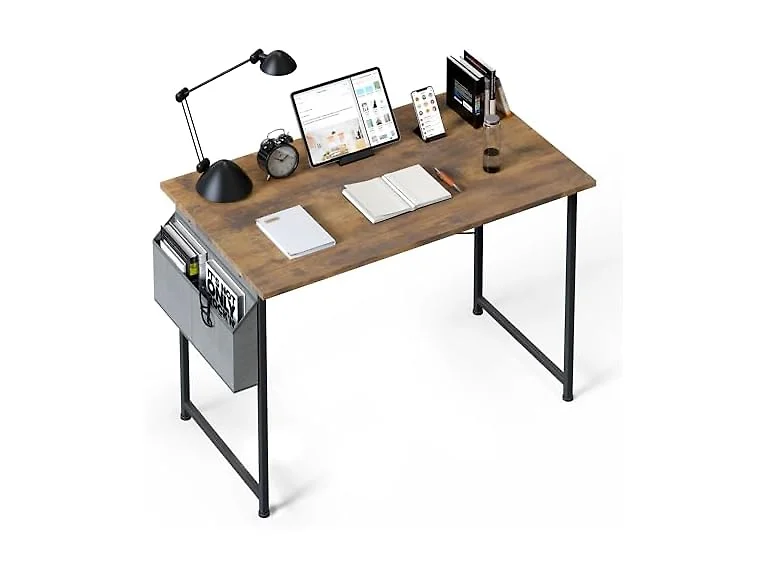 Small Space Writing Desk w/ Hooks