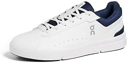 On Men's The Roger Advantage Sneakers, White | Midnight, 10 Medium US