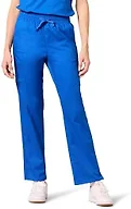 Amazon Essentials Women's Quick-Dry Stretch Scrub Pants (Available in Plus Size), Blue, X-Large