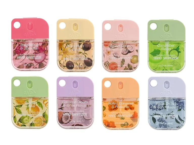 Assorted WISH Hand Sanitizer Spray