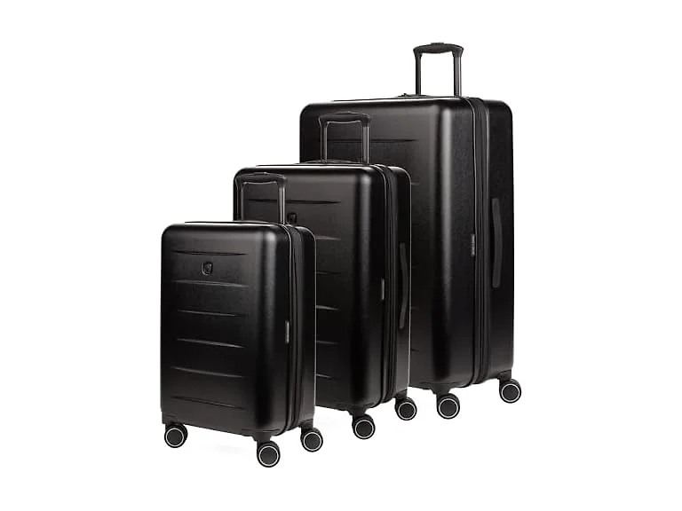 SwissGear 8020 Eclipse Hardside Expandable Luggage, 3-Piece Set