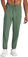 Gaiam Men’s Mountain 2.0 OB Pant, Slim Fit, 30” Inseam, Stretch Lightweight Material, Moisture-Wicking, Duck Green, Large