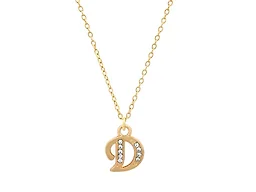 Non-Branded LGR-69-001P-D D Initial Letter Pendant Neckl