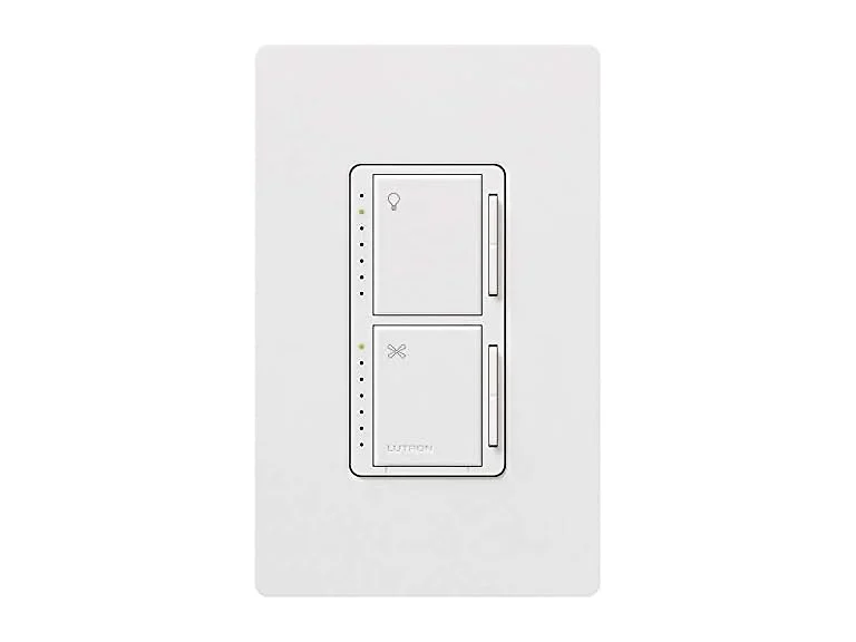 Lutron MA-LFQHW-WH Maestro Fan Control