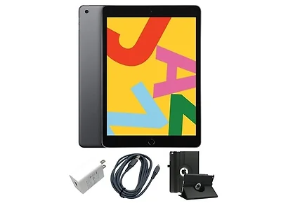 Apple 10.2" iPad 7 with Case (2019)