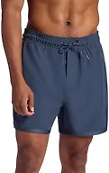 Gaiam Men’s Lunge 5” Short, Standard Fit, Stretch Lightweight Material, Moisture-Wicking, Cool Grey, X-Large