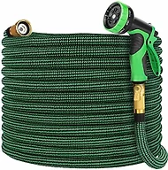 Expandable Garden Hose 50ft w/ 10 Nozzle