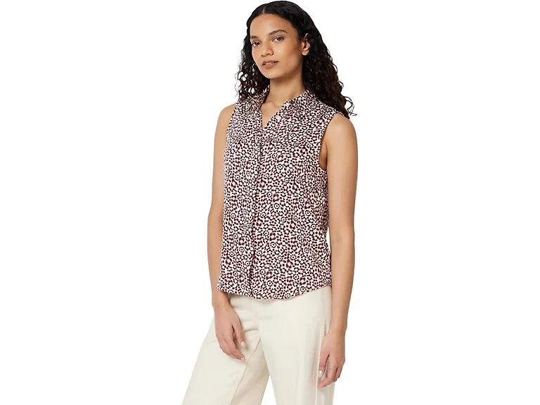 Amazon Essentials Women's Button-Down Blouse