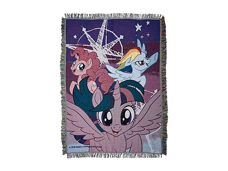 My Little Pony Woven Tapestry Blanket