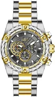 Invicta ZWI-49748 52mm Mens Bolt Quartz Watch Gold/Steel/G