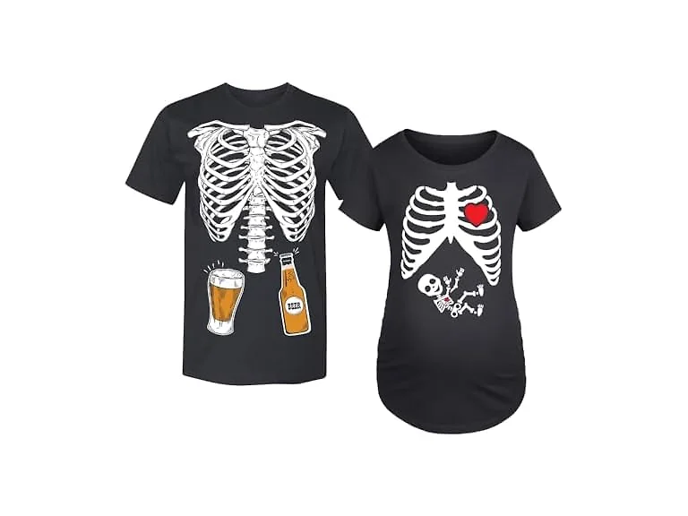 Tstars (Dad XX-Large / Mom Large) Maternity Set