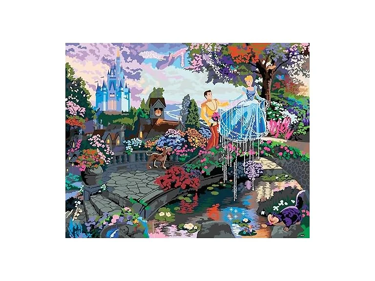 RoseArt Disney Dreams Thomas Kinkade Paint by Number