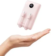 WeeFancy Mini 10000mAh Power Bank Built-In Cables