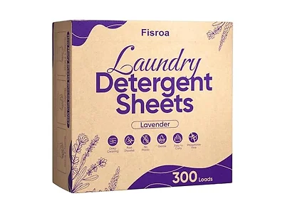 Laundry Detergent Sheets Lavender