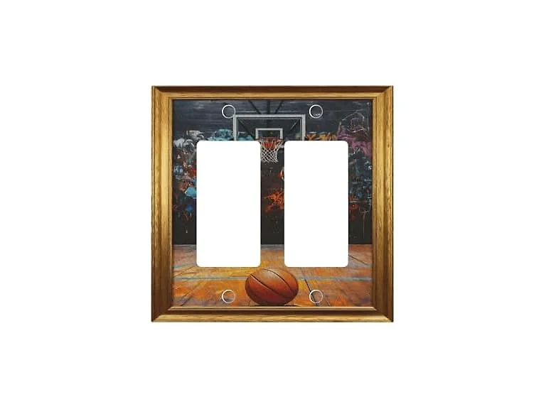 Vorchtax Decorative Art Light Switch Covers Basket