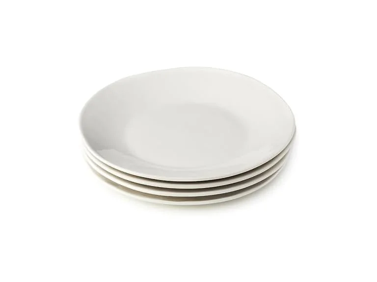 Linen Cream 11 Inch Stoneware Dinner Plates
