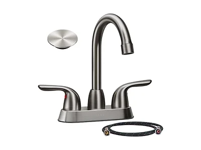 SOKA Bathroom Sink Faucet for 3 Hole, 4"