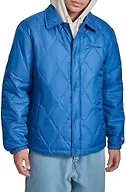 Champion Men's Diamond Quilted Active Coaches Jacket, Surf the Web, XX-Large