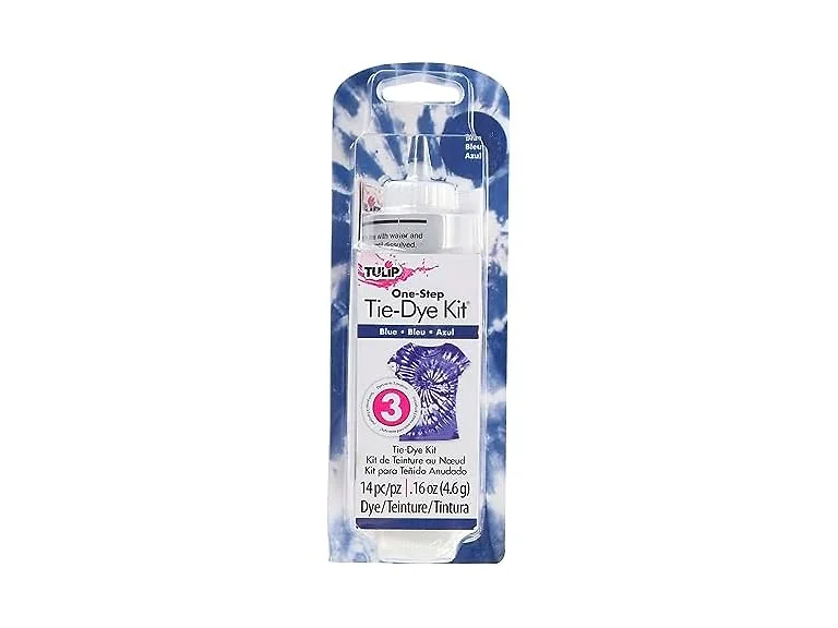 Tulip One-Step Tie-Dye Kit, Vibrant Colors for Fabric, Blue
