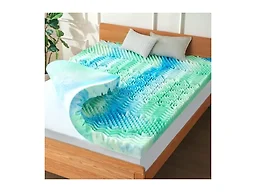 SOOSLEEPY 2 Inch 7-Zone Full Memory Foam
