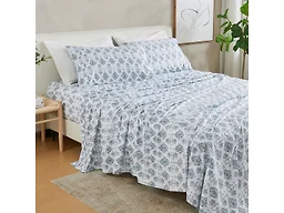 Cotton & Bamboo Blend Printed Sheet Set