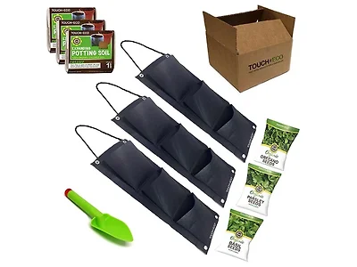 Hanging Herb Planter Bag-Trio Kit