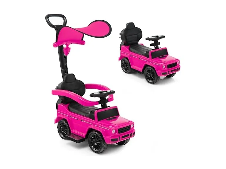 Nightcore Push Car, Ride on Car with Removable Canopy