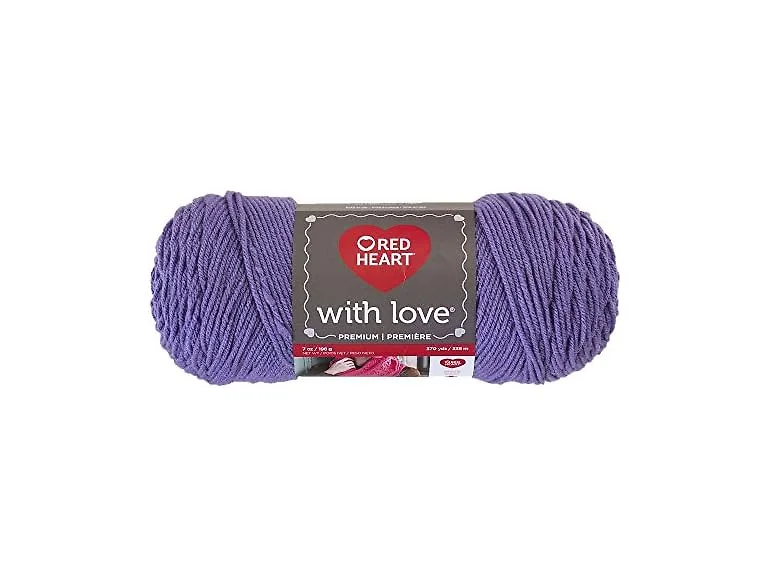 RED HEART With Love, Lilac