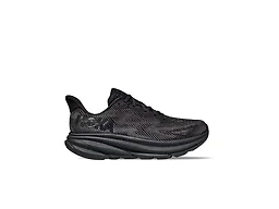 Hoka 1127896-BBLC 6.5 Hoka Clifton 9 Women's Shoes Black/Black