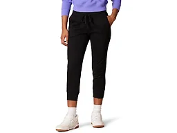 Amazon Essentials Women's Fleece Capri Jogger Sweatpants with Drawstring, Elastic Waist (Available in Plus Size), Black, 5X