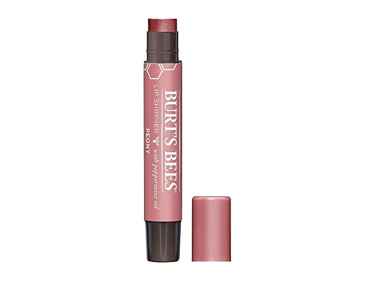 Burts Bees Lip Shimmer Peony 0.09 Oun